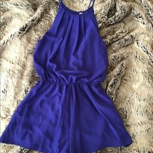Royal Blue Romper